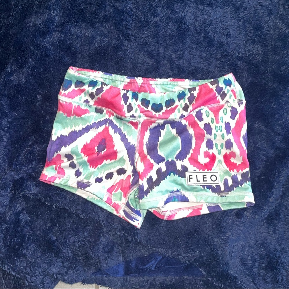 Beautiful Fleo shorts. Size small, smoke free home. 3.25 inseam.